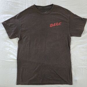 DARE Men's Brown Short Sleeve Tee